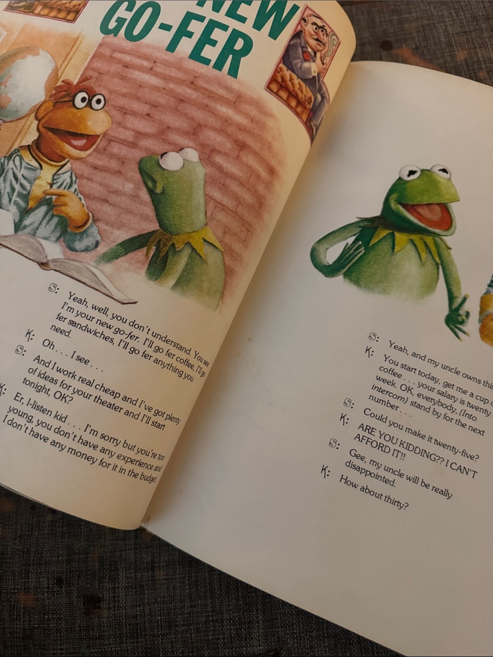 Abrams Books The Muppet Show Book - Cream, Red, Green, Yellow, Blue - Picture 13 of 14